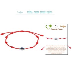Pulsera 7 Nudos Con Ojo De Turco- Colección 7 nudos (P3)